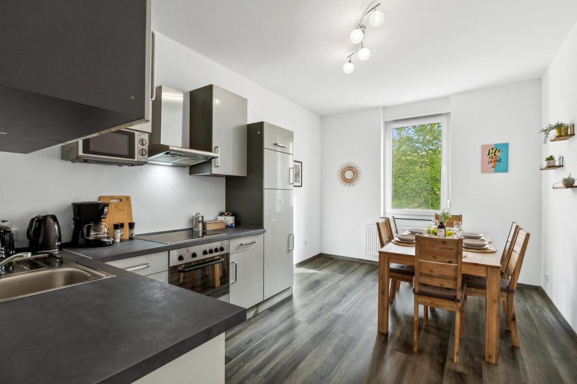 Elegant & Bright ~ Near Schalke 04 ~ Office ~ Free Parking! Apartment Gelsenkirchen Exterior foto